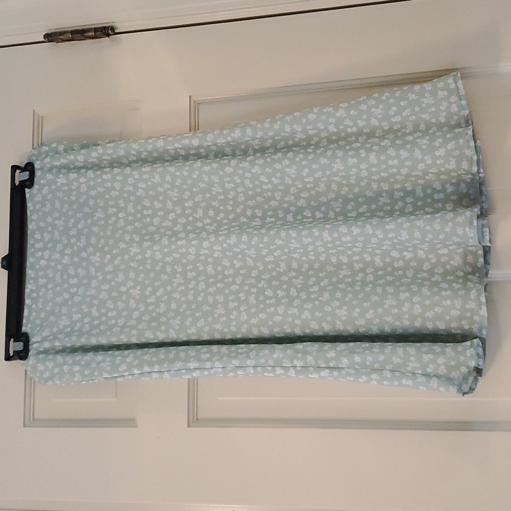 Floral Sage XL Skirt